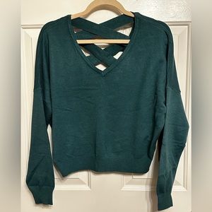 Dreamers by Debut Green Sweater size Medium